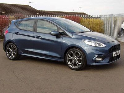 Used Ford Fiesta ST-Line 2019 Blue Hatchback
