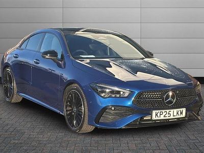 Used Mercedes CLA220 AMG Line Premium Plus 190 HP (139 kW) 2025 Blue Sedan
