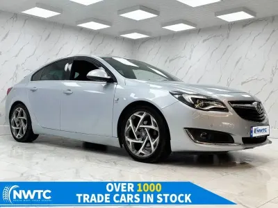 Used Vauxhall Insignia SRi 163 HP (119 kW) 2016 Silver Hatchback