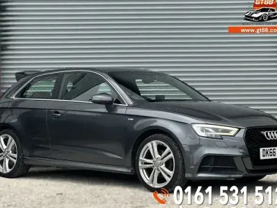 Used Audi A3 Sportback S-Line 150 HP (110 kW) 2016 Grey Hatchback