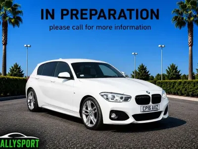 Used BMW 125 M Sport 2016 White Hatchback