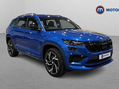 Used Skoda Kodiaq vRS 245 HP (180 kW) 2024 Blue SUV