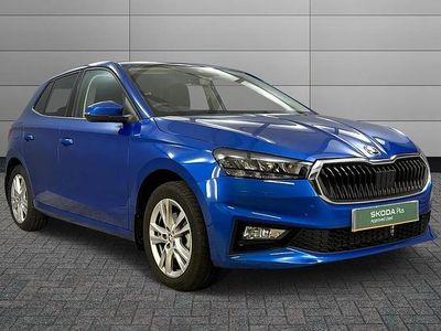 Race blue metallic Used 2024 Skoda Fabia SE L Hatchback | £16,550 (Fair price)