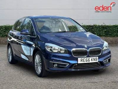 Used BMW 218 Luxury Line 2016 Blue Hatchback