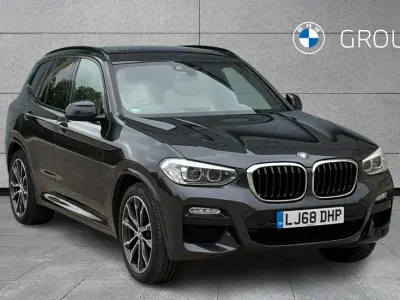Used BMW X3 M Sport 184 HP (135 kW) 2018 Grey SUV