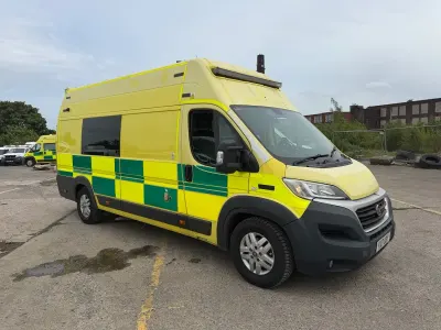 Used Fiat Ducato 180 HP (132 kW) 2017 Yellow Van