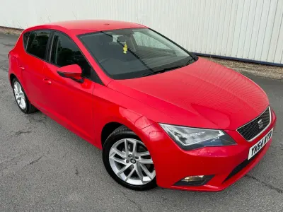 Used Seat Leon SE 110 HP (80 kW) 2014 Red Hatchback