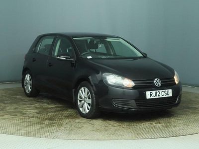 Used VW Golf VII Match 105 HP (77 kW) 2012 Black Hatchback