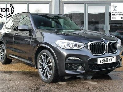 Grey Used 2018 BMW X3 M Sport SUV | £24,490 (Fair price)