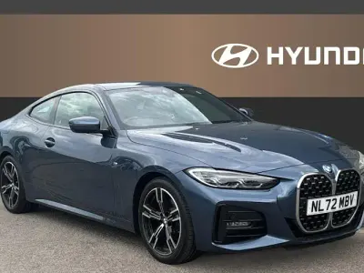 Used BMW 420 M Sport 184 HP (135 kW) 2022 Blue Coupe