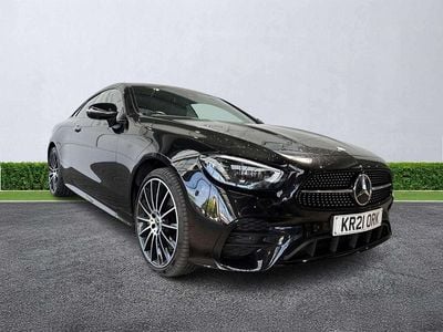 Usado Mercedes E400 AMG line 2021 Preto Coupé