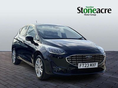 Used Ford Fiesta Titanium 125 HP (91 kW) 2023 Black Hatchback