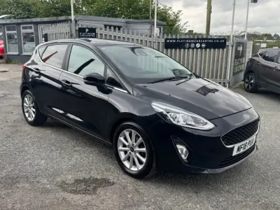 Usado Ford Fiesta Titanium 100 HP (73 kW) 2018 Preto Citadino