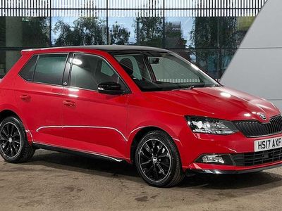 Used Skoda Fabia 81 HP (59 kW) 2017 Corrida red Hatchback