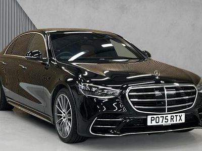 Black Used 2025 Mercedes S580 AMG line Sedan | £116,980 (Fair price)