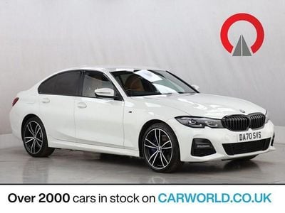 White Used 2021 BMW 330e M Sport Sedan | £19,300 (Fair price)