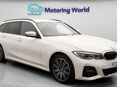 White Used 2021 BMW 330e M Sport Estate | £21,000 (Good price)