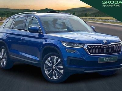 Race blue metallic Used 2021 Skoda Kodiaq SE L SUV | £24,318 (Good price)