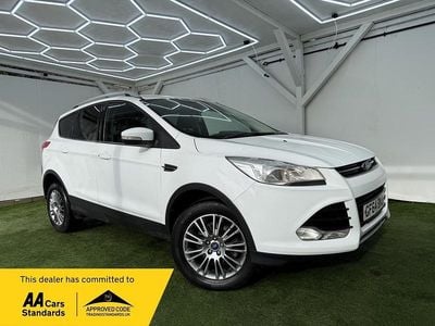 Used Ford Kuga Titanium 163 HP (119 kW) 2014 White SUV