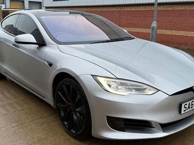 Silver Used 2017 Tesla Model S Hatchback | £14,399 (Fair price)