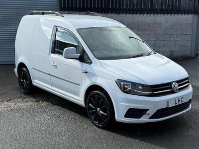 Used VW Caddy Trendline 102 HP (75 kW) 2019 White MPV