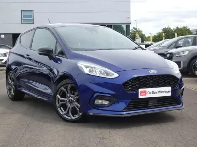 Used Ford Fiesta ST-Line 121 HP (88 kW) 2018 Blue Hatchback