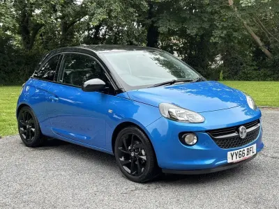 Used Vauxhall Adam S 70 HP (51 kW) 2016 Blue Hatchback