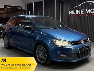 Begagnad VW Polo BlueGT 150 HK (110 kW) 2016 Blå Halvkombi