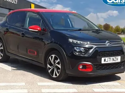 Used Citroën C3 Shine 102 HP (75 kW) 2021 Black Hatchback