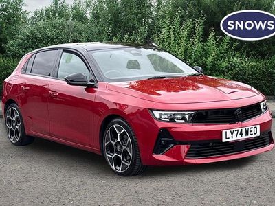 Used Vauxhall Astra Ultimate 130 HP (95 kW) 2025 Red Hatchback