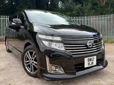 Used Nissan Elgrand 2012 Black MPV