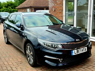 Used Kia Optima 141 HP (103 kW) 2017 Blue Estate