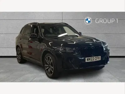 Used BMW X3 M Sport 292 HP (214 kW) 2022 Black SUV