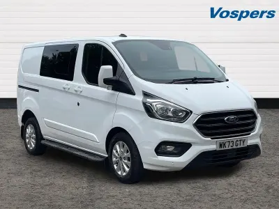 Used Ford Transit Custom Limited 130 HP (95 kW) 2023 White Van