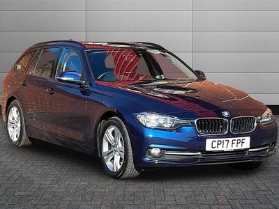 Used BMW 320 Sport Line 190 HP (139 kW) 2017 Mediterranean blue Estate
