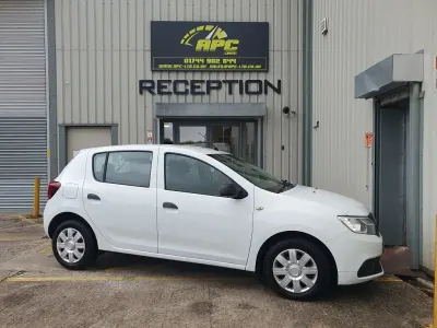 Used Dacia Sandero Ambiance 2018 White Hatchback