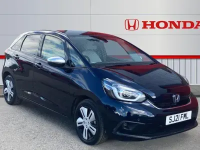 Second-hand Honda Jazz Hybrid 109 CP (80 kW) 2021 Albastru Hatchback