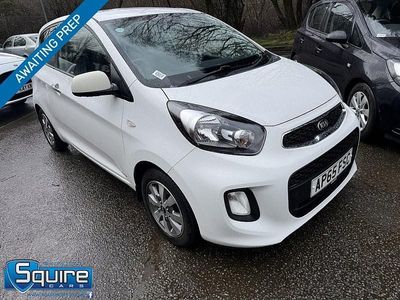 Used Kia Picanto 65 HP (47 kW) 2015 White Hatchback