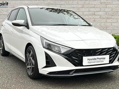 White Used 2025 Hyundai i20 Premium Hatchback | £18,499 (A bit pricey)