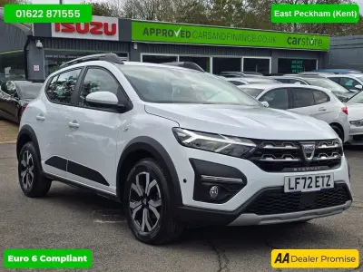 Used Dacia Sandero Prestige 100 HP (73 kW) 2022 White Hatchback