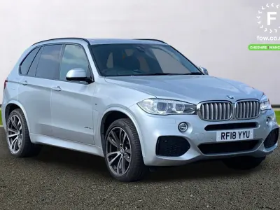 Used BMW X5 M Sport 313 HP (230 kW) 2018 Silver SUV