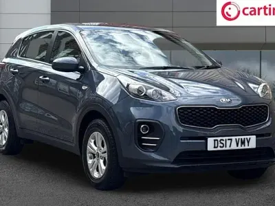 Used Kia Sportage 132 HP (97 kW) 2017 Blue SUV