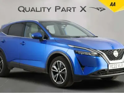Used Nissan Qashqai S 158 HP (116 kW) 2022 Blue SUV