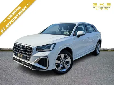 Used Audi Q2 S-Line 110 HP (80 kW) 2021 White SUV