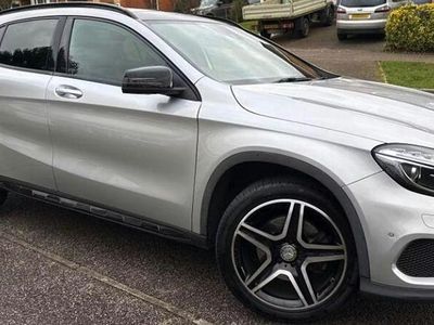 Used Mercedes GLA220 AMG line 170 HP (125 kW) 2015 Silver SUV