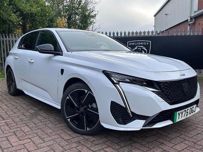 White New 2025 Peugeot e-308 GTi Hatchback | £22,990