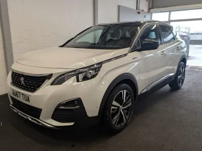 Used Peugeot 3008 GT-line 2018 White SUV