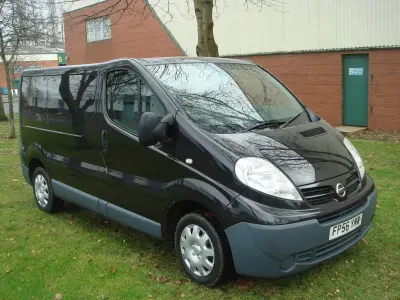 Used Nissan Primastar SE 115 HP (84 kW) 2006 Black MPV