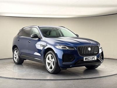 Used Jaguar F-Pace R-Dynamic 404 HP (297 kW) 2022 Bluefire blue SUV