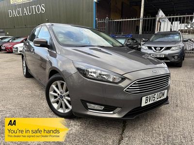 Brown Used 2015 Ford Focus Titanium Hatchback | £7,295 (Fair price)